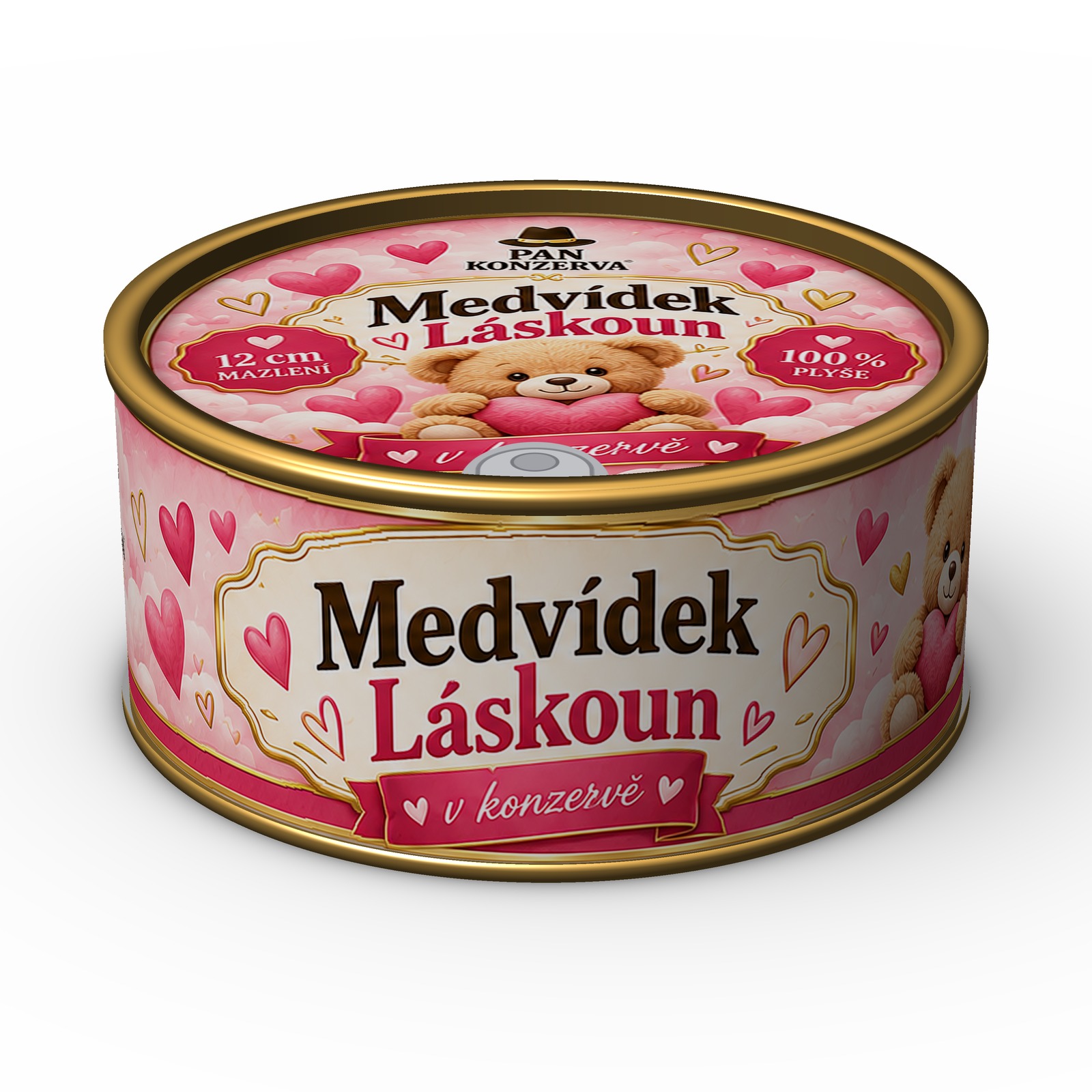 Konzervovaný medvídek Láskoun